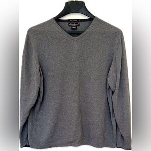 Eddie Bauer Men’s Sz XL Sweater Gray
